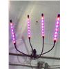 Image 1 : 4 Lamp Multi Color LED Grow Light