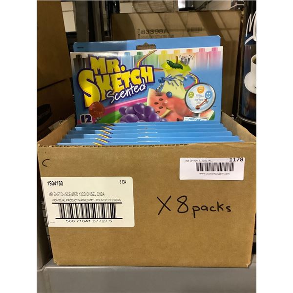Mr Sketch Fruit Scented Markers X 8 Packs