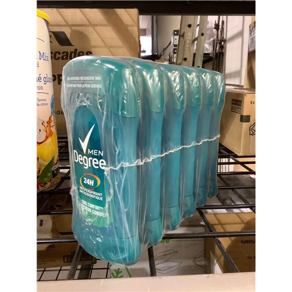 Degree for Men Antiperspirant 6 X 76g