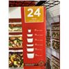Image 2 : Rubbermaid Easy Find Lids Multi Sized Food Storage 24 Pack