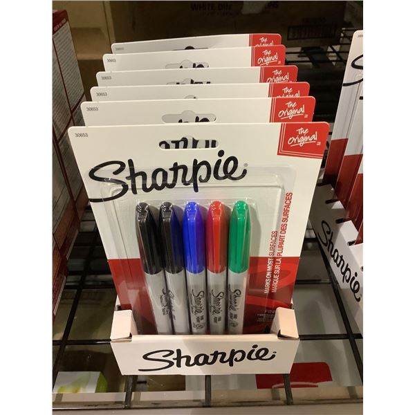 Sharpie Multi Color 5 Pack X 6