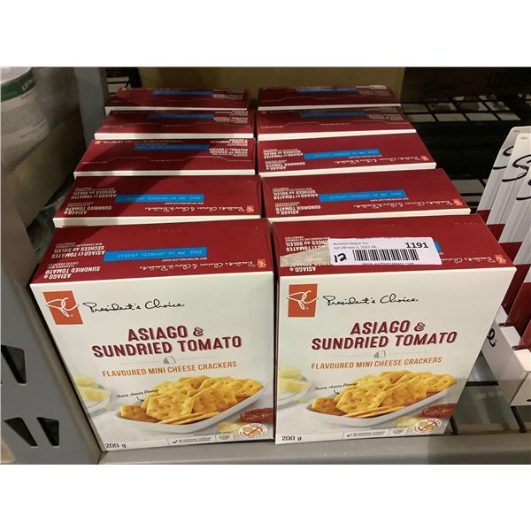 PC Asiago & Sundried Tomato Crackers 10 X 200g