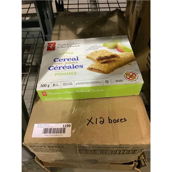 PC Apple Cereal Bars 12 X 300g (8 Bar boxes)