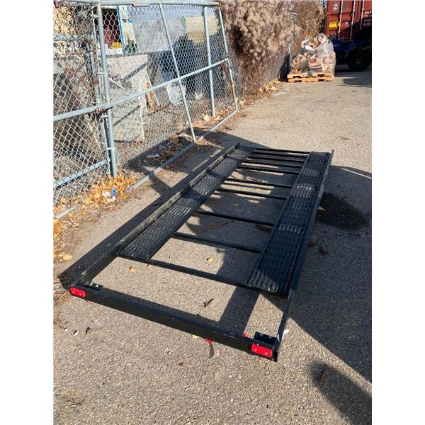 Aluminum ATV/SLED Loading Ramp with on Wheels, lightweight