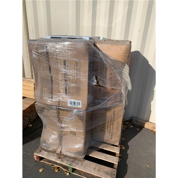 Pallet load of 8 NEW 24 inch laundry pedestals white