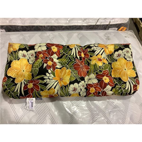 Floral Bench Cushion