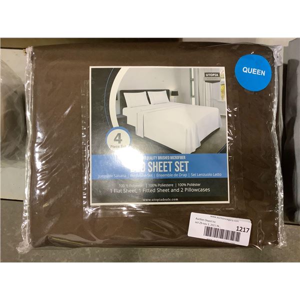 Utopia Premium Bedsheet Set - Queen Size