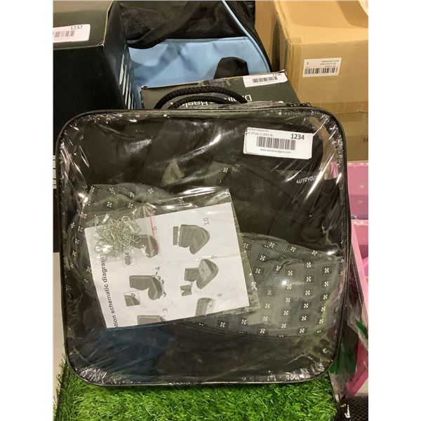 Full Black Car Seat Cover Set