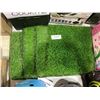 Image 1 : 4 piece Artificial Turf Pet Training squares