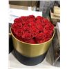 Image 2 : Just For You Realistic Scented Roses in a box
