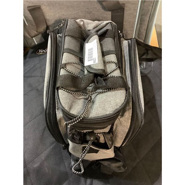 Multi Pocket Bike Bag with Rain Cover