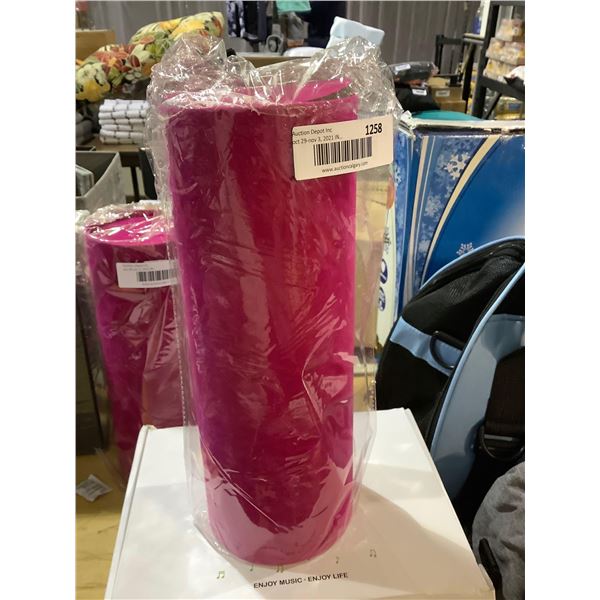Pink Velvet gift Tube