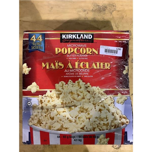 Kirkland Microwave Popcorn 44 Bags