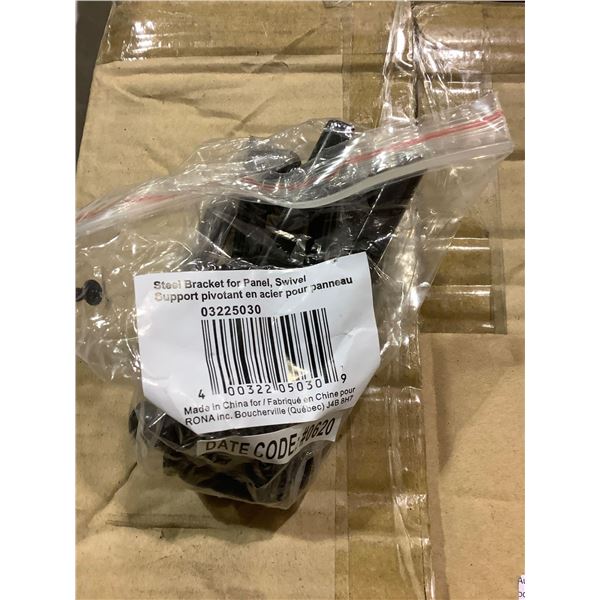 Steel Swivel Bracket Box Lot