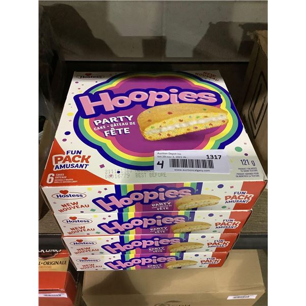 Hoppies Party Cakes 5 X121g