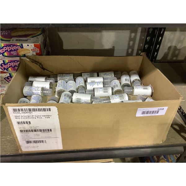 Box Lot Eco Logical Hand Sanitizer with Conditioning Aloe - 30ml Bottles