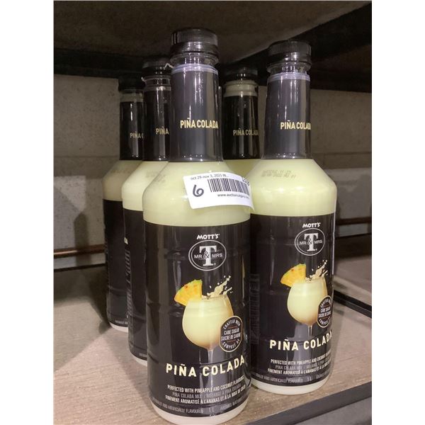 Motts Pina Colada Mix 6 X 1L