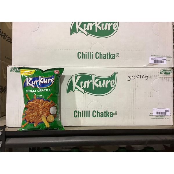 KurKure Chilli Chatka Snacks 30 X 115g