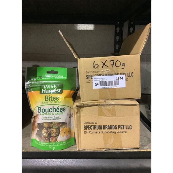 Wild Harvest Hamster Snack Bites 6X70g
