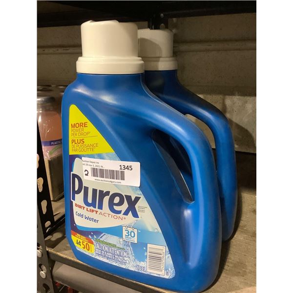 Purex Laundry Detergent 2 X 2.03L