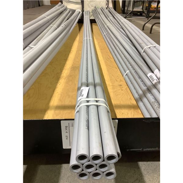 Kraloy Rigid PVC Conduit NEW Bundle lot of 9 - 1/2" x 10ft