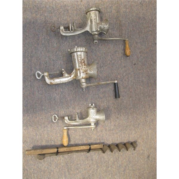 Meat Grinders and Drill