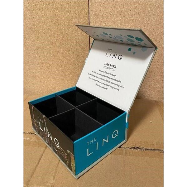 108 Hard Gift Boxes with 4 Section Divider