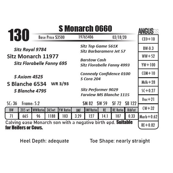 S Monarch 0660