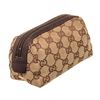 Image 3 : Gucci Brown Canvas Mini Toiletry Case
