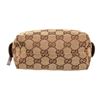 Image 4 : Gucci Brown Canvas Mini Toiletry Case