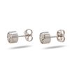 Image 3 : 1.06 ctw SI2 Diamond 14K White Gold Earrings