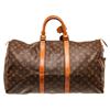 Image 1 : Louis Vuitton Brown Monogram Canvas Keepall 50cm Travel Bag