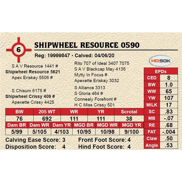 SHIPWHEEL RESOURCE 0590