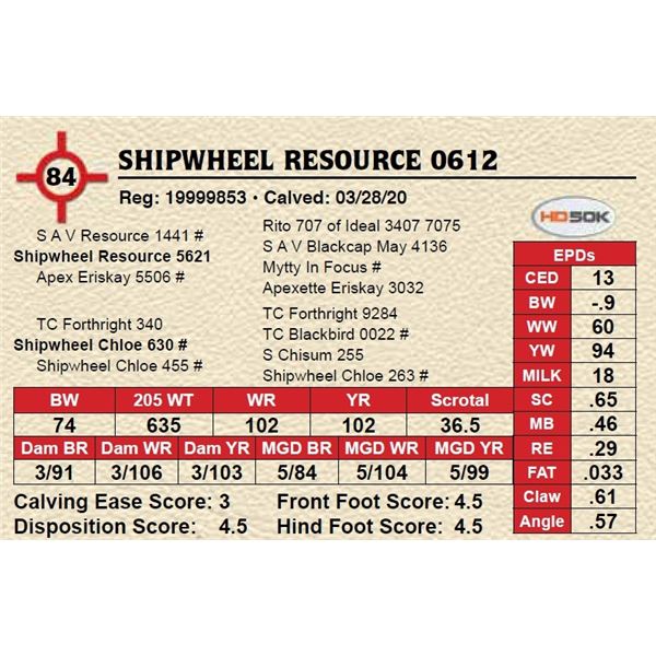 SHIPWHEEL RESOURCE 0612