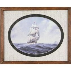 Set of three maritime sailboat prints Grant #2242208