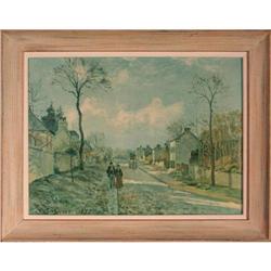 Louveciennes Print impressionist Pissarro #2242212