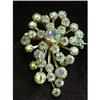 Image 1 : SUPERB AURORA BORELAIS RHINE STONE  BROOCH  #2242262