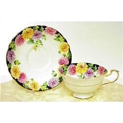 Paragon China Cup & Saucer MUMS #2242266