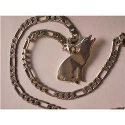 HEAVY! Sensational Sterling Silver Large Coyote#2242458