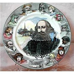 DOULTON Shakespeare PLATE Swan of AVON #2242620