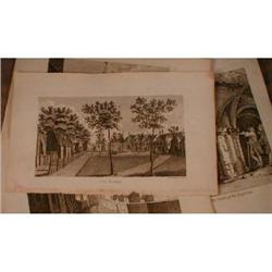 CANTERBURY Prints GODFREY (4) Engraved ANTIQUE #2242622