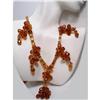 Image 1 : Vintage HAskellish CLUSTER GLASS necklace #2242809