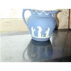 Antique Wedgwood Blue Jasper Ware Jug #2242898