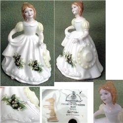 Royal Doulton figure HN 3334 May flower month #2243080