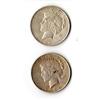Image 1 : US Coins 2 Peace Dollars 1922P/1924P #2254269