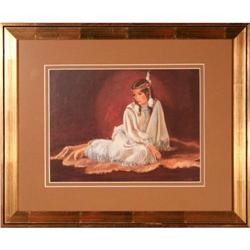 Indian Bride by M. Caroselli - print #2254317