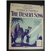 20's SHEET MUSIC-THE DESERT SONG #2254399