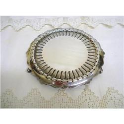 CORONET SILVER PLATE TRIVET - OPEN WORK #2254410