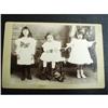 Image 1 : OLD VICTORIAN PHOTOGRAPH - CHILDREN - 3 GIRLS #2254419