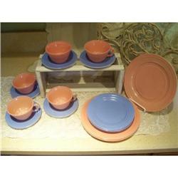 Hazel Atlas Moderntone Platonite 17 Piece Set #2254468